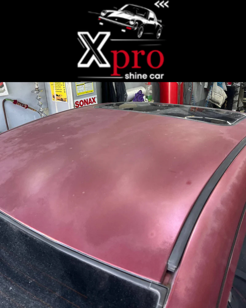 Xpro uygulamasından önce mat araç boyası